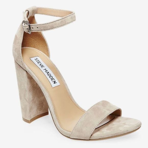 STEVE MADDEN CARRSON TAUPE SUEDE - Picture 3 of 12